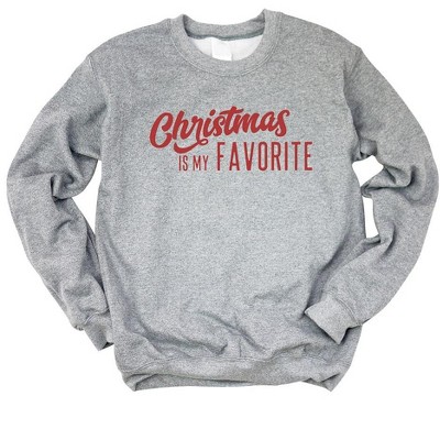 Simply Sage Market Women's Graphic Sweatshirt Christmas Is My Favorite