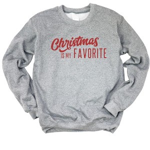 Simply Sage Market Women's Graphic Sweatshirt Christmas Is My Favorite - 1 of 2