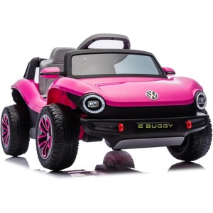 Kids Electric Vehicle Licensed Volkswagen | 12V Ride-On Toy with Remote Control | LED Lights, MP3, and Bluetooth | for Boys and Girls - 1 of 4