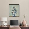 Art Remedy Paul Cezanne - Flowers in a Rococo Vase Vintage Classic Roses Wall Art Framed - 2 of 4