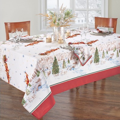 150x215cm Christmas Table Cloths range of colours 132x180cm 