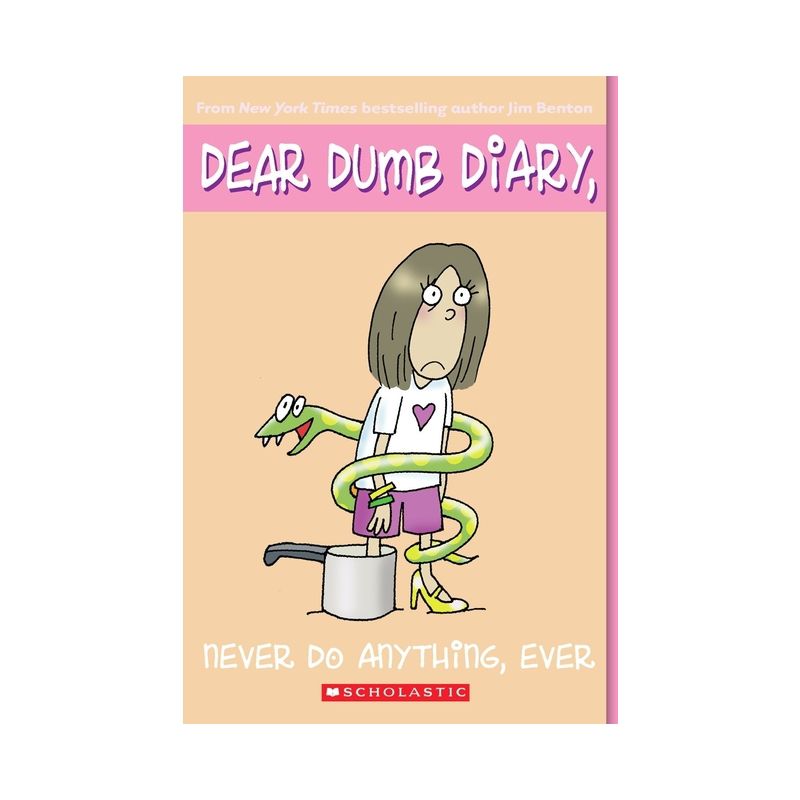Never Do Anything, Ever ( Dear Dumb Diary, Apple Series) (Reissue) (Paperback) by Jamie Kelly, 1 of 2