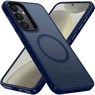 Entronix [Magnetic] Case Compatible with Galaxy S25 Plus - Translucent Frosted Matte