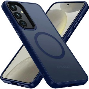 Entronix [Magnetic] Case Compatible with Galaxy S25 Plus - Translucent Frosted Matte - 1 of 4