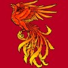 Men's Design By Humans Phoenix By Zeldy T-Shirt - 2 of 4