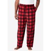 KingSize Men's Big & Tall Microfleece Pajama Pants - image 3 of 4