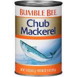 Bumble Bee Chub Mackerel - 15oz