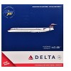 McDonnell Douglas MD-88 Commercial Aircraft "Delta Air Lines" White with Blue and Red 1/400 Diecast Model Airplane by GeminiJets - 3 of 3