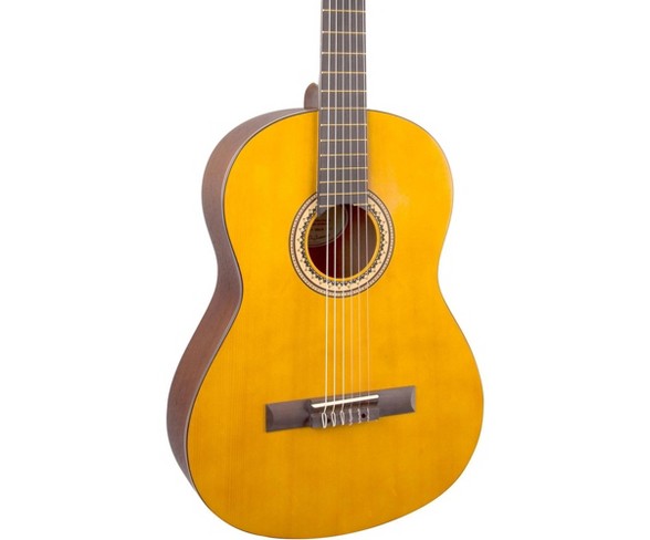Valencia 200 Series Full Size Hybrid Classical Acoustic Guitar Natural