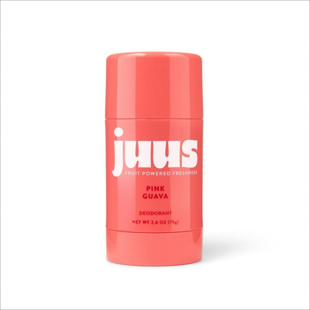 Juus Aluminum-Free Serum Deodorant Stick - Pink Guava - 2.6oz: Under Arm, Invisible Solid, Paraben-Free