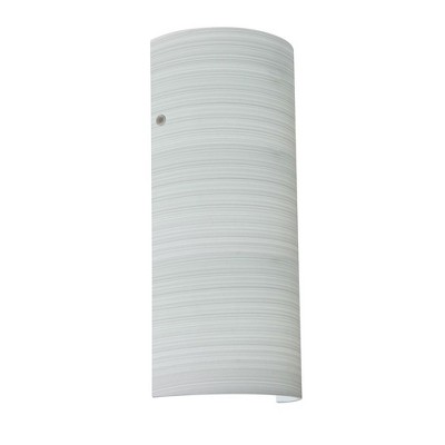 Besa Lighting Torre 14 1 - Light Wall Light in  Polished Nickel