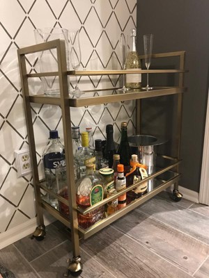 Palama Gold Bar Cart for The Home, … curated on LTK