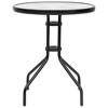 vidaXL 3 Piece Patio Dining Set Black - 3 of 4