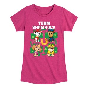 Girls' - Nickelodeon - Paw Patrol Fitted Short Sleeve Graphic T-Shirt - 1 of 4