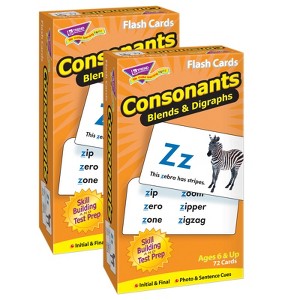 Trend Consonants Skill Drill Flash Cards, Pack of 2 (Case of 3) - 1 of 1