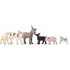 TEMI 6-Piece Baby Farm Animal Figurines Set, Realistic Barnyard Toys for Ages 3+ - 3 of 4