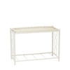 Raised Two Tier Plant Stand with Two Interchangeable Shelves, Great Indoors or Outdoors for Plants or Other Storage - 3 of 4