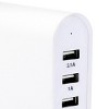 Trexonic 7.1 Amps 5 Port Universal USB Compact Charging Station in White Finish - 3 of 3