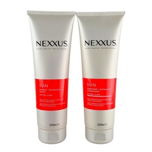 Nexxus Sun Shampoo After Sun - (6.76 oz) & Sun Conditioner After Sun - (6.76 oz) DUO SET KIT - Sunkissed hair, repaired. - 1 of 4