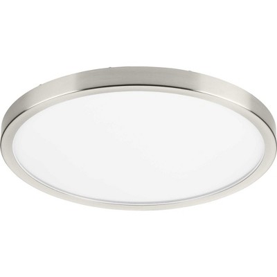 Everlume 18" Brushed Nickel LED Edgelit Round Trim Ring