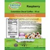 Larissa Veronica Raspberry Colombian Decaf Coffee (Gourmet, Naturally Flavored, Whole Coffee Beans) (16 oz, ZIN: 556915) - 2 of 4