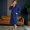 ADR Mens French Terry Sweatshirt Hooded Robe, Long Hoodie - 2 of 4