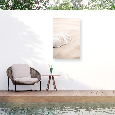 Trademark Fine Art - Pictufy Studio Shell 3 Matted Framed Art