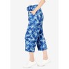 Woman Within Plus Size Petite Sport Knit Capri Pant - 4 of 4