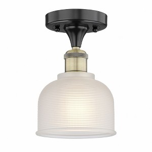 Dayton - 1 Light Semi-Flush Mount In Industrial Style-9.25 Inches Tall and 5.5 Inches Wide - 1 of 1