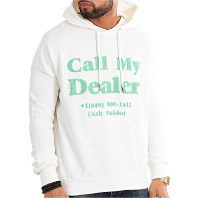 Elevenparis Mens Call My Dealer Hoodie Sweatshirt