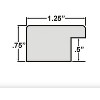 Bauhaus 125 Textured White Oak Picture Frame - image 2 of 2