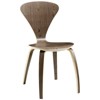 Vortex Dining Side Chair Dark Walnut - Modway: Sturdy Laminated Plywood, Waterfall Seat, Stackable - 2 of 4
