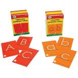 Didax Sandpaper Letter Set - Upper and Lowercase Letters 54 Pieces