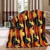Kate Aurora Ultra Soft & Cozy Oversized Halloween Flying Witches Plush Throw Blanket Cover - 50 in. W x 60 in. L - 2 of 3