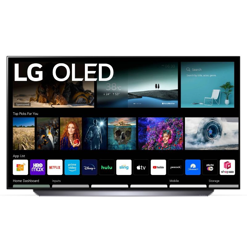 LG 55&#34; Class 4K UHD Smart OLED HDR TV - OLED55C1, 3 of 14
