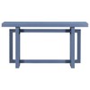 PAGED Minimalist Concrete Texture Console Table with Pine Wood Legs, Extra Long Entryway Table, Entryway Sofa Side Table for Hallway, Foyer - 2 of 4