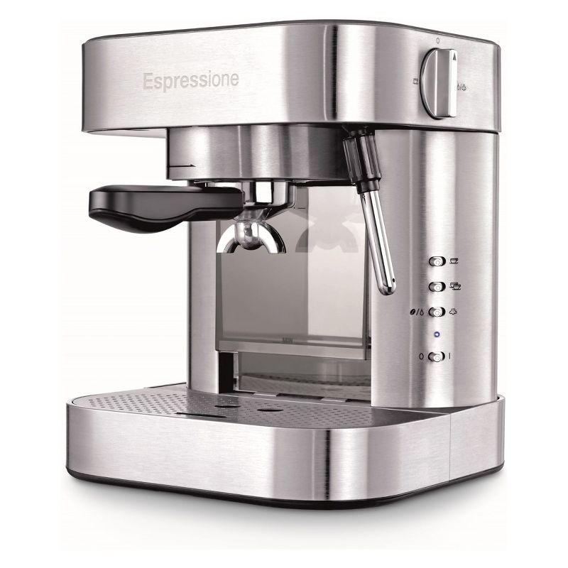 Espressione Automatic Pump Espresso Machine with Thermo Block System Stainless Steel - EM-1020, 1 of 7