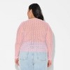 Women's Long Sleeve Boat Neck Henley Shirt - Wild Fable™ - 3 of 3