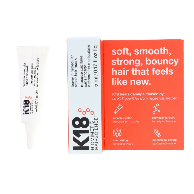 K18 Leave-In Molecular Repair Hair Mask 0.17 oz, 3 of 7