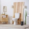 Evideco French Home Goods Stylish Trash Can with Bamboo Lid and Pedal, 2.5L Capacity - 2 of 4