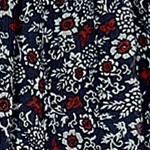navy ditsy floral