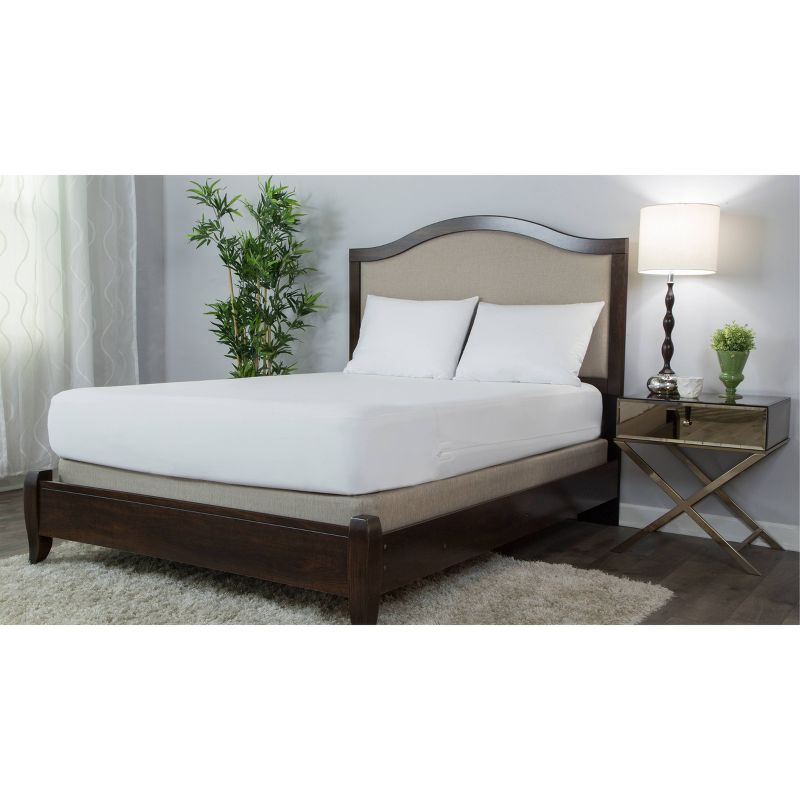 AllerZip Smooth Mattress Encasement with Allergen & Viral Protection - Protect-A-Bed, 5 of 10
