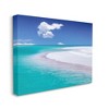 Stupell Industries Tropical Beach Shoreline Canvas Wall Art - image 3 of 4