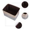 REGALWOVEN Fabric Collapsible Lightweight Open Storage Bins 15 x 11 x 9.4 Inch 3 Packs - 3 of 4