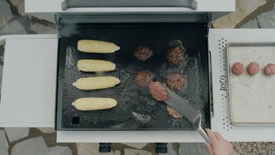 LoCo Cookers 36" Chalk 3-Burner Propane Gas Grill with SmartTemp