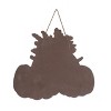 Transpac MDF Pumpkins Door Hanger Wall Sign Multicolor Fall Harvest Wood Decor for Indoor Use and Gift Giving - 4 of 4