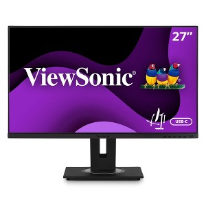 ViewSonic VG2755 27 Inch IPS 1080p Monitor with USB C 3.1, HDMI, DisplayPort, VGA and 40 Degree Tilt Ergonomics for Home and Office - 1 of 4