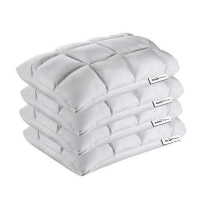 Dr. Pillow Dreamzie Layer Pillow stack inserts to achieve your perfect height & firmness. 4 pack