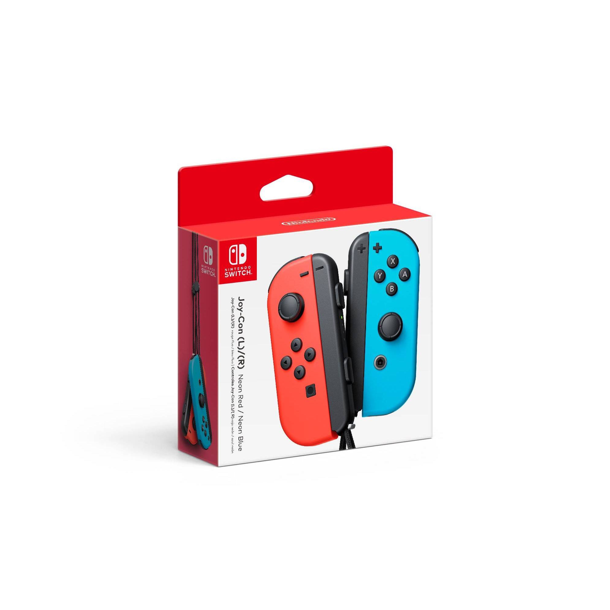 Nintendo Switch Joy-Con L/R Neon Red/Neon Blue