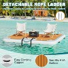 AMERLIFE Inflatable Floating Dock with Non-Slip Surface, Detachable Ladder - 4 of 4